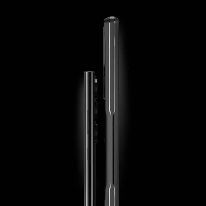 Samsung S24 Ultra Kılıf Şeffaf Sert PC Arka Yüzey Tasarımlı Edo Kapak