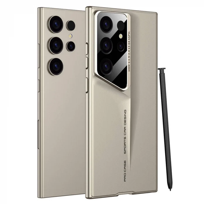 Samsung S24 Ultra Kılıf Ultra İnce Kamera Korumalı Sert Rubber Procase Kapak