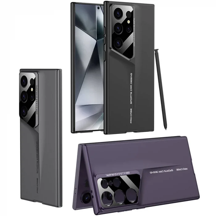 Samsung S24 Ultra Kılıf Ultra İnce Kamera Korumalı Sert Rubber Procase Kapak