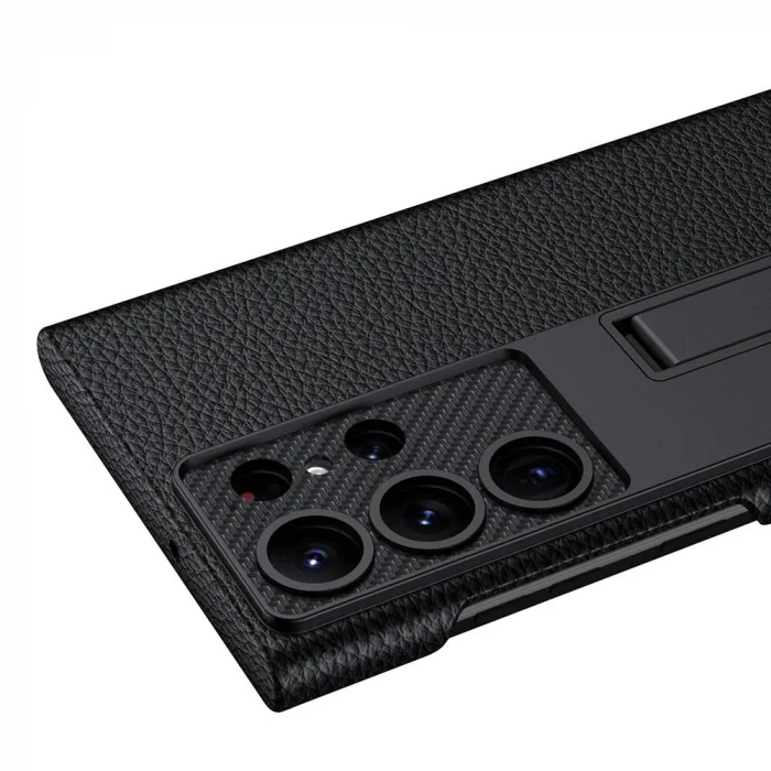 Samsung S24 Ultra Kılıf Kıpta Standlı Kapak