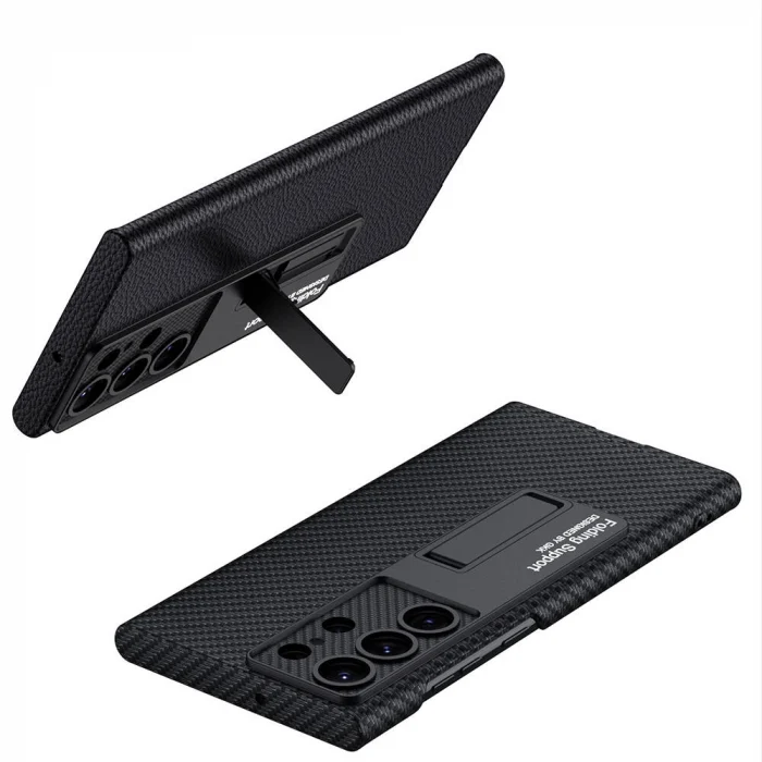 Samsung S24 Ultra Kılıf Kıpta Standlı Kapak