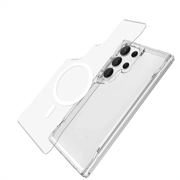 Samsung S24 Ultra Kılıf M-safe Şarj Özellikli T-Max M-safe Kapak