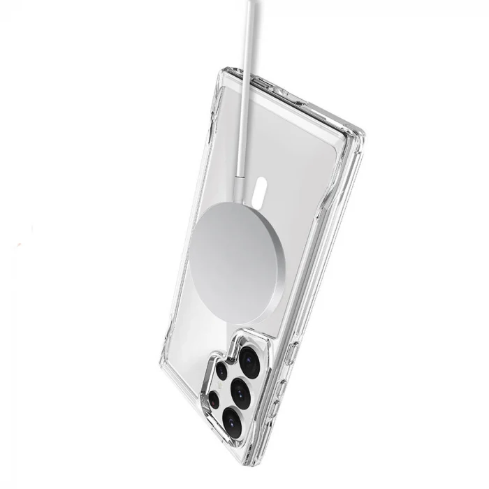 Samsung S24 Ultra Kılıf M-safe Şarj Özellikli T-Max M-safe Kapak