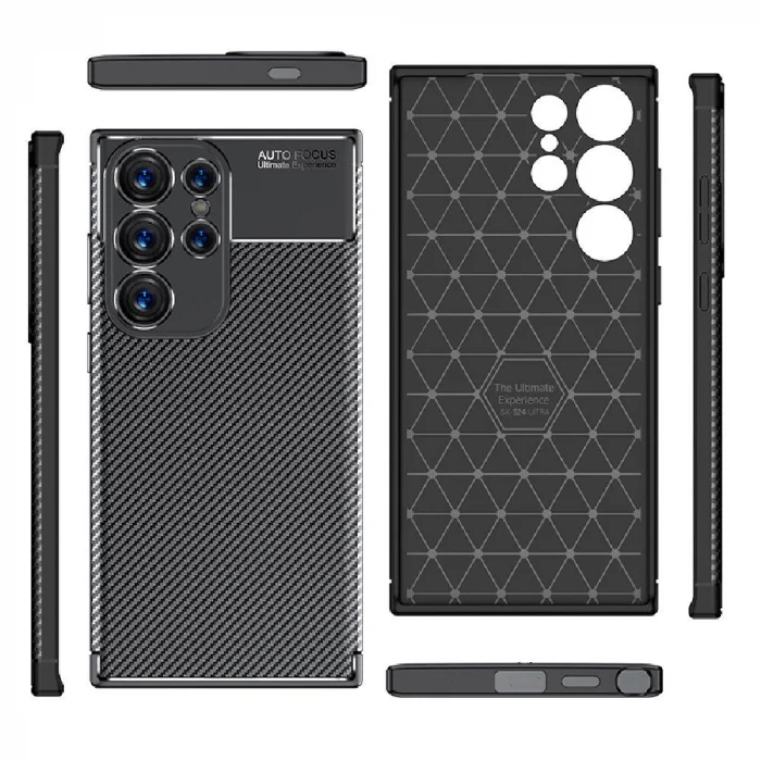 Samsung S24 Ultra Kılıf Negro Silikon Kapak
