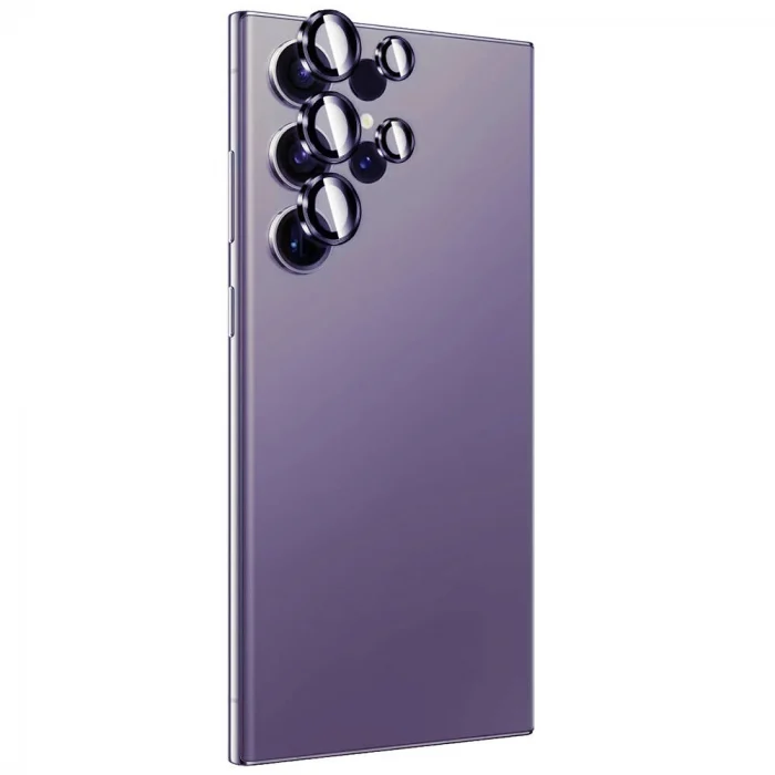 Samsung S24 Ultra Titanium Premium Temperli Kamera Lens Koruyucu