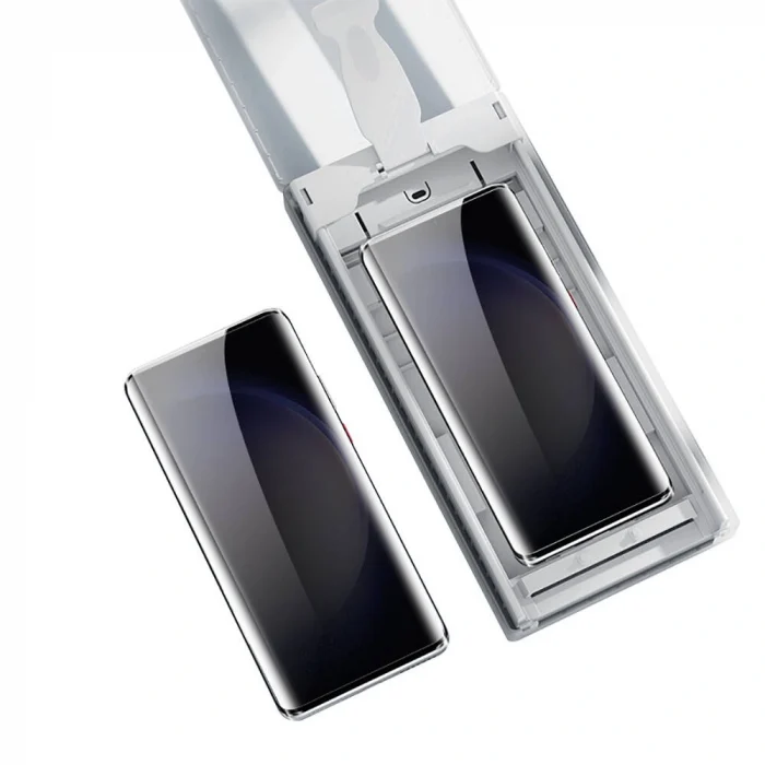 Samsung S24 Ultra Uygulama Aparatlı 6in1 Easy Body Privacy Ekran Koruyucu