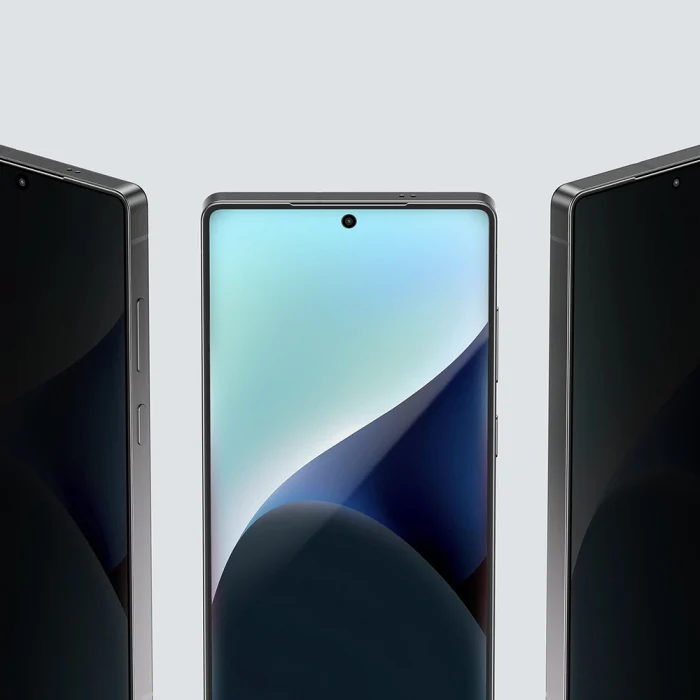 Samsung S25 Amazingthing Radix Privacy Parmak İzi Bırakmayan Temperli Cam Ekran Koruyucu