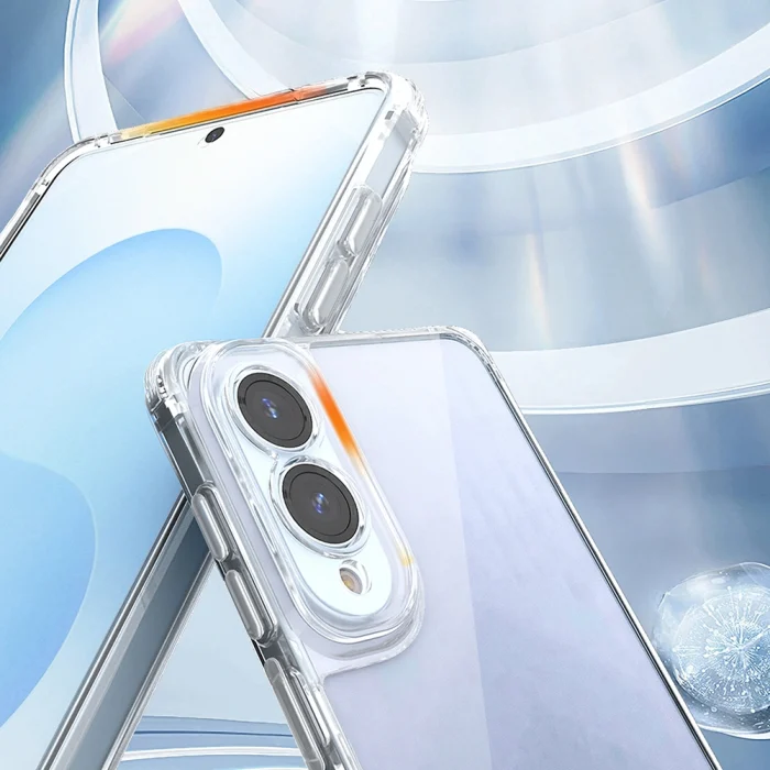 Samsung S25 Edge Kılıf Airbagli Takılabilir Askı Aparatlı Snap Silikon Kapak