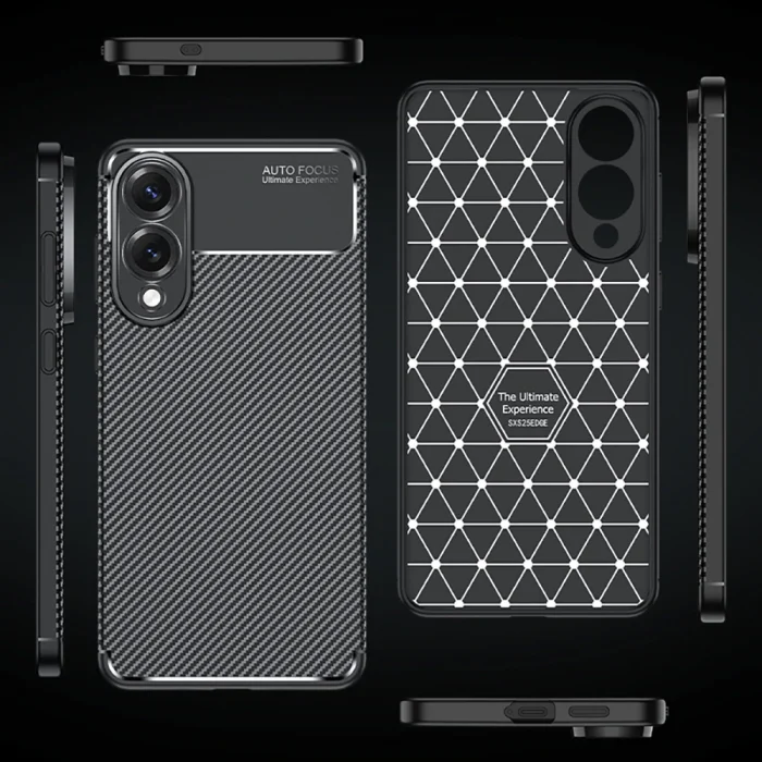 Samsung S25 Edge Kılıf Negro Silikon Kapak