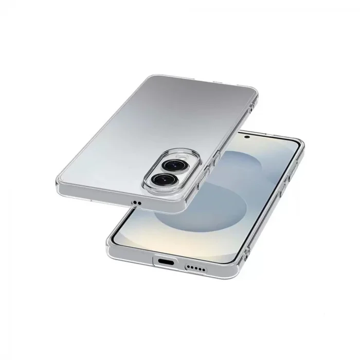 Samsung S25 Edge Kılıf Süper Silikon Kapak