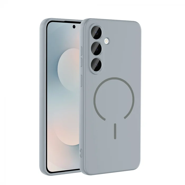 Galaxy S25 FE Kılıf M-safe Şarj Özellikli Zore Meta Kapak