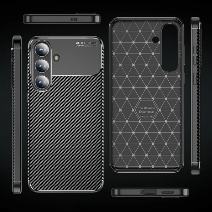Samsung S25 FE Kılıf Negro Silikon Kapak