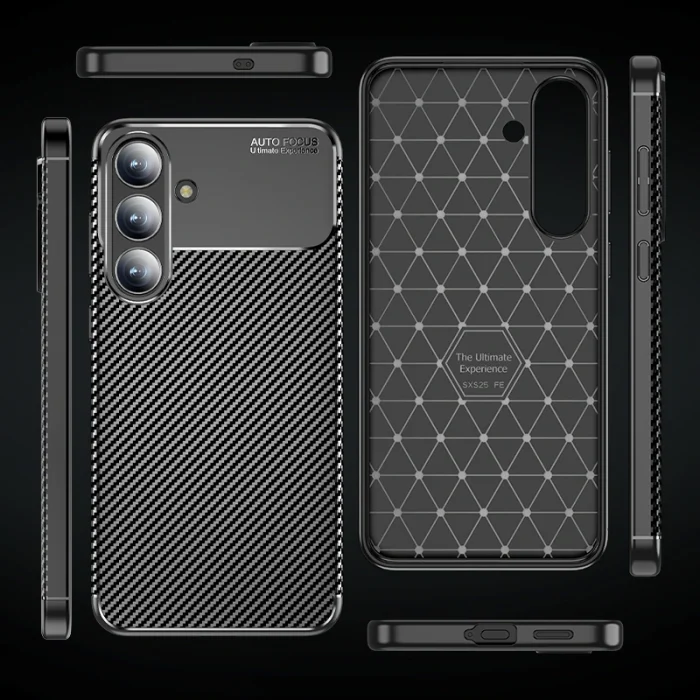 Samsung S25 FE Kılıf Negro Silikon Kapak