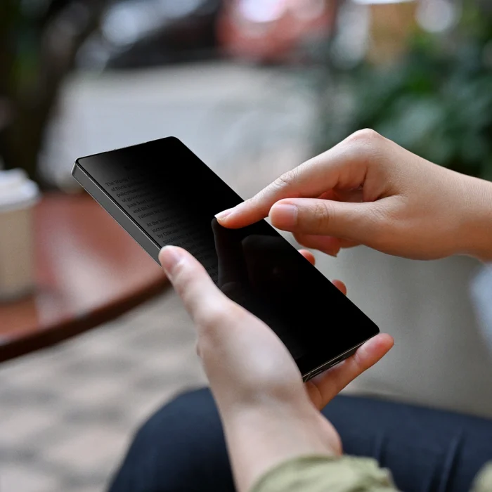 Samsung S25 Plus Amazingthing Radix Privacy Parmak İzi Bırakmayan Temperli Cam Ekran Koruyucu