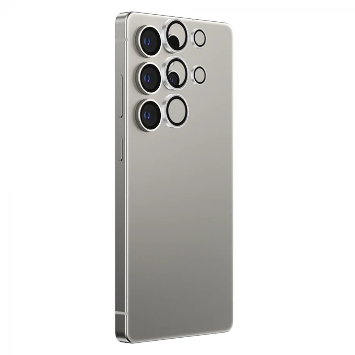 Samsung S25 Ultra Amazingthing Titan Safir Kamera Lens Koruyucu + Kolay Uygulama Aparatlı