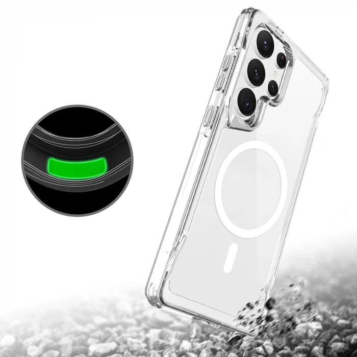 Samsung S25 Ultra Kılıf M-safe Şarj Özellikli T-Max M-safe Kapak