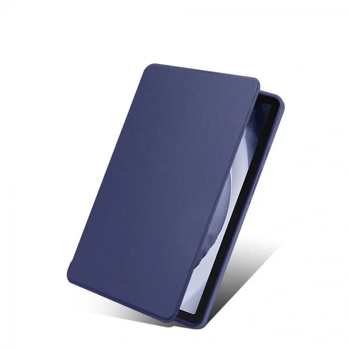 Samsung Tab A9 Kılıf Termik Kalem Bölmeli Dönebilen Standlı Kılıf