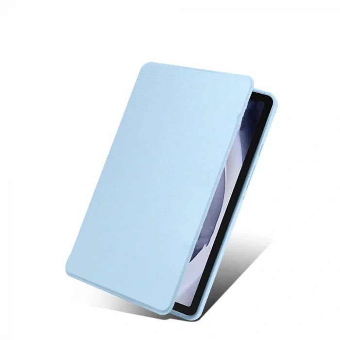 Samsung Tab A9 Kılıf Termik Kalem Bölmeli Dönebilen Standlı Kılıf