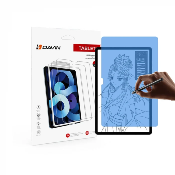 Samsung Tab A9 Plus Kağıt Hisli Mat ​​​​​​​​​​​​​​​Davin Paper Like Ekran Koruyucu