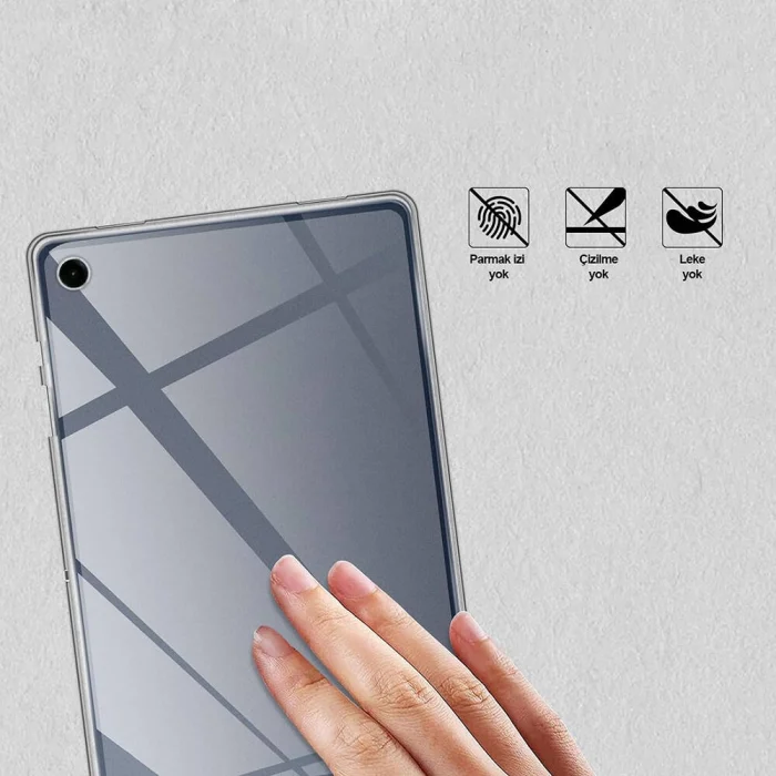 Samsung Tab A9 Plus Kılıf Tablet Süper Silikon Kapak