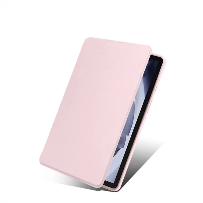 Samsung Tab A9 Plus Kılıf Termik Kalem Bölmeli Dönebilen Standlı Kılıf