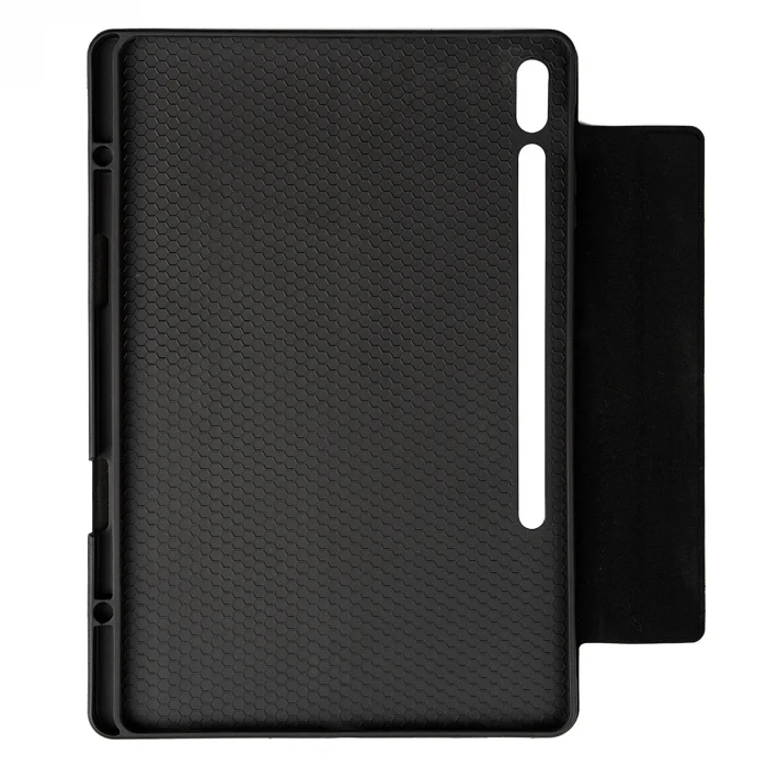 Samsung Tab S10 Plus Border Keyboard Bluetooh Bağlantılı Standlı Klavyeli Tablet Kılıfı