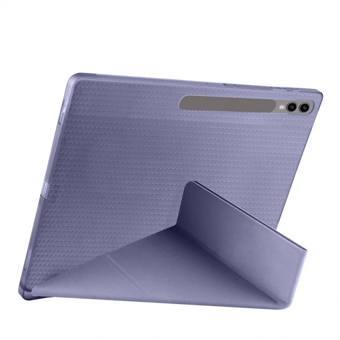 Samsung Tab S10 Ultra Kılıf Tri Folding Kalem Bölmeli Standlı Kılıf