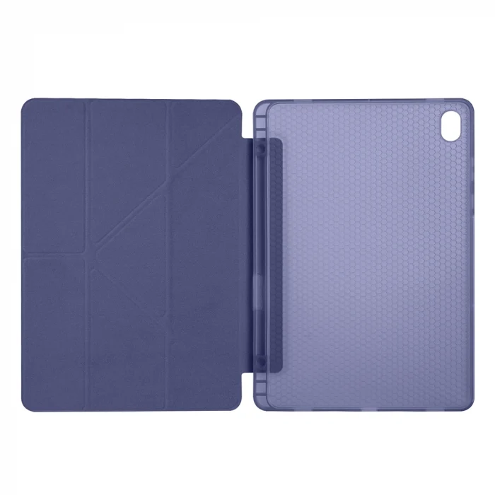 Samsung Tab S11 Kılıf Tri Folding Kalem Bölmeli Standlı Kılıf