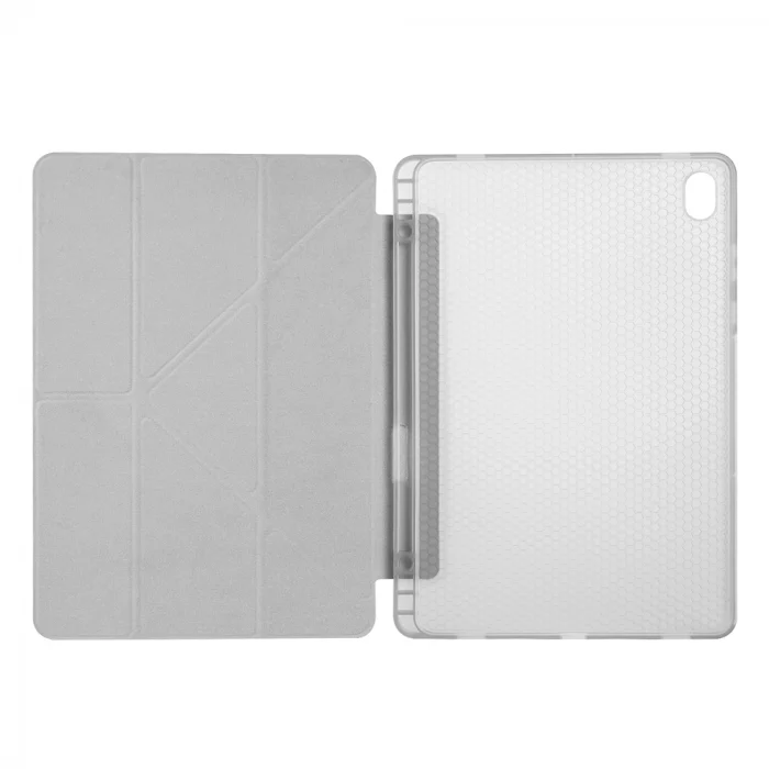 Samsung Tab S11 Kılıf Tri Folding Kalem Bölmeli Standlı Kılıf