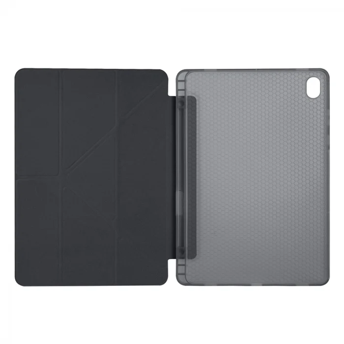Samsung Tab S11 Kılıf Tri Folding Kalem Bölmeli Standlı Kılıf