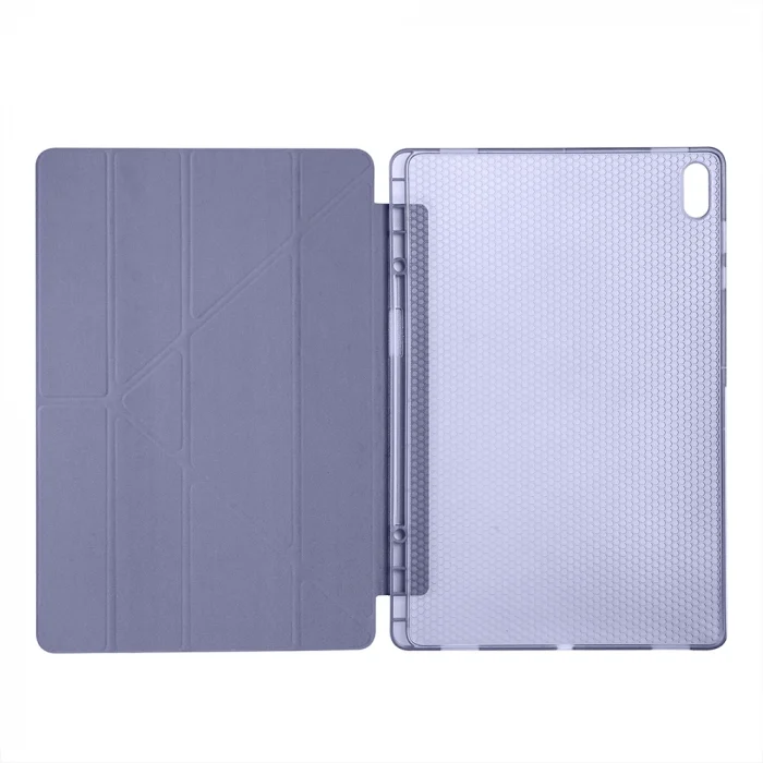 Samsung Tab S11 Ultra Kılıf Tri Folding Kalem Bölmeli Standlı Kılıf