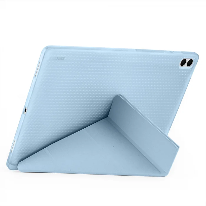 Samsung Tab S11 Ultra Kılıf Tri Folding Kalem Bölmeli Standlı Kılıf