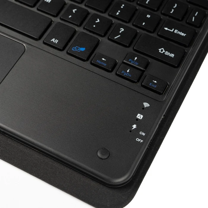 Samsung Tab S6 Lite P610 Border Keyboard Bluetooh Bağlantılı Standlı Klavyeli Tablet Kılıfı