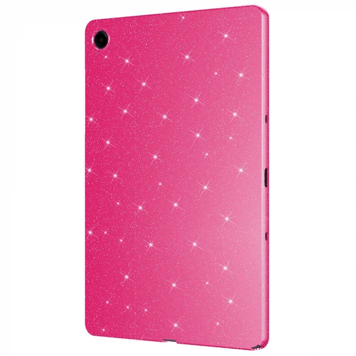 Samsung Tab S7 T870 Uyumlu Simli Parlak Görünümlü Tablet Koton Kılıf