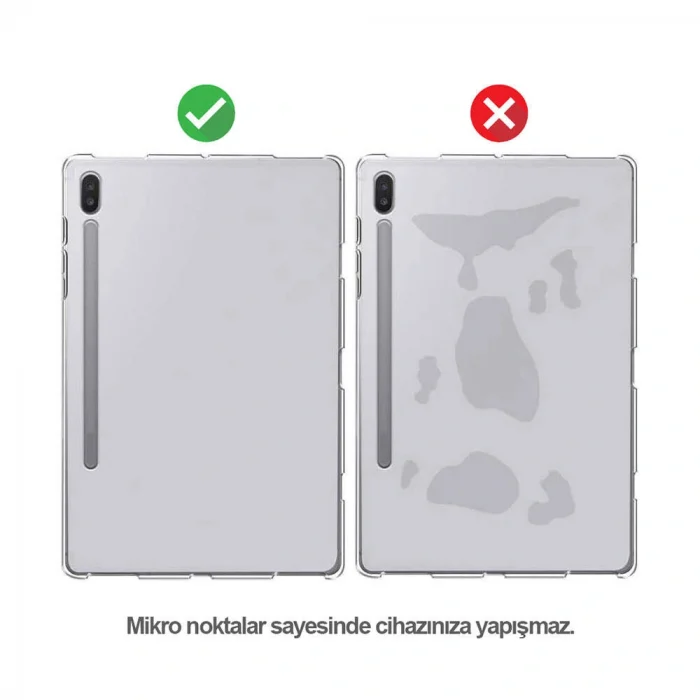 Samsung Tab S8 Kılıf Tablet Süper Silikon Kapak