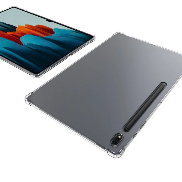 Samsung Tab S8 Plus Kılıf Tablet Nitro Anti Shock Silikon Kapak
