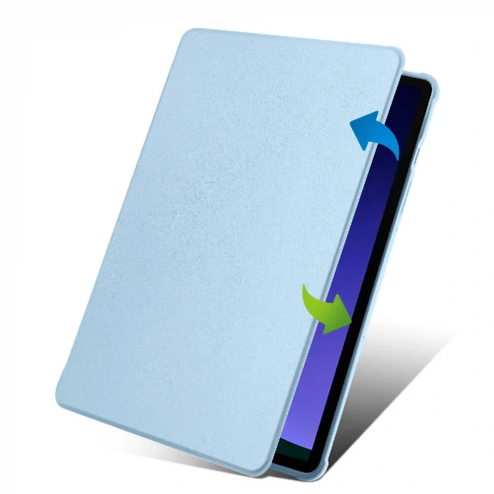 Samsung Tab S9 Kılıf Termik Kalem Bölmeli Dönebilen Standlı Kılıf