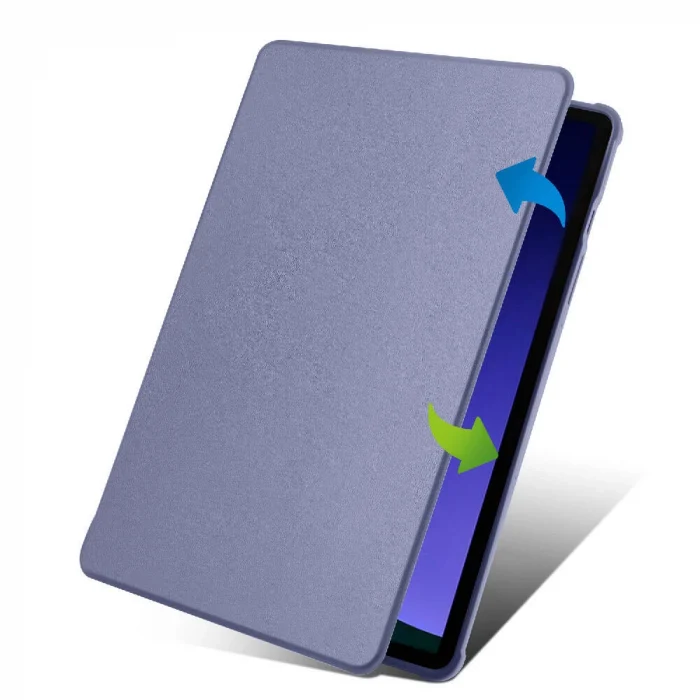 Samsung Tab S9 Kılıf Termik Kalem Bölmeli Dönebilen Standlı Kılıf