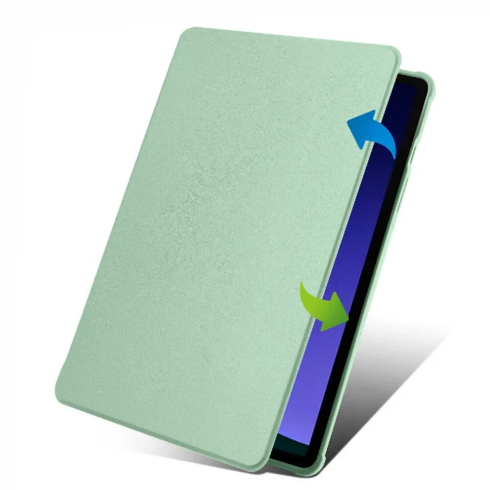 Samsung Tab S9 Kılıf Termik Kalem Bölmeli Dönebilen Standlı Kılıf