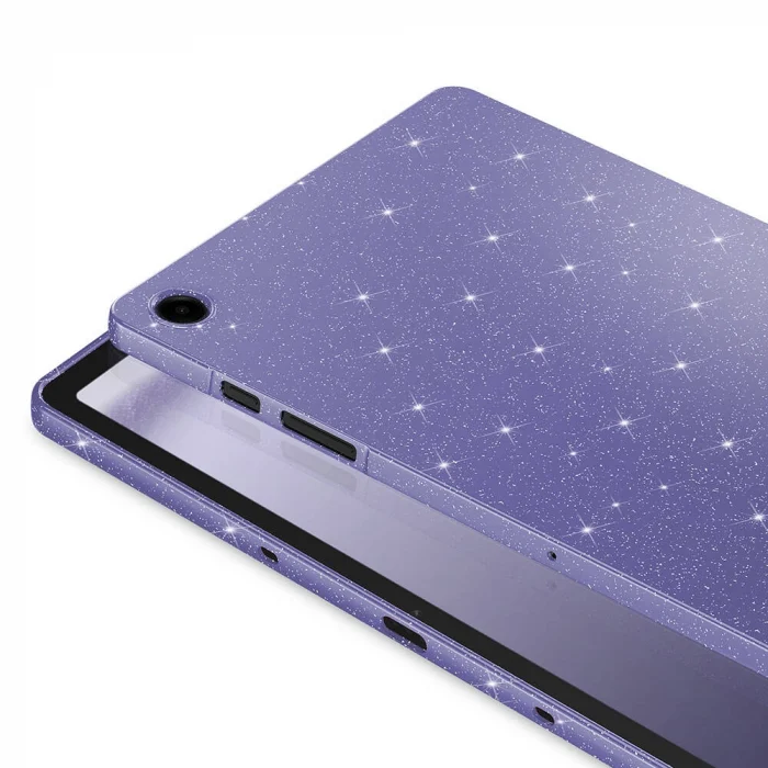 Samsung Tab S9 Simli Parlak Görünümlü Tablet Koton Kılıf