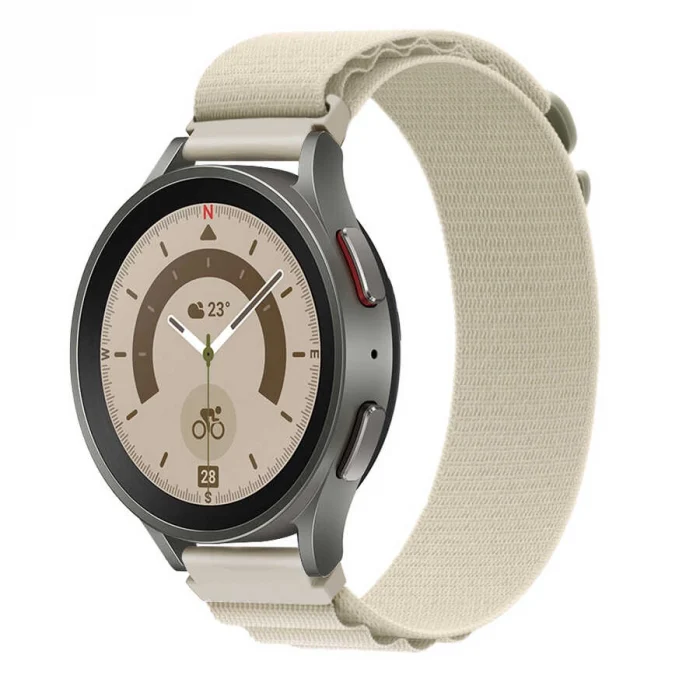 Samsung Watch 42mm  KRD-74 20mm Hasır Kordon