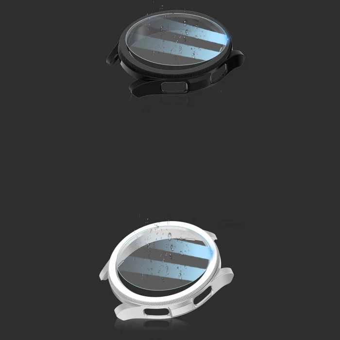 Samsung Watch 6 Classic 43mm Sert PC Kasa ve Ekran Koruyucu Watch Gard 29
