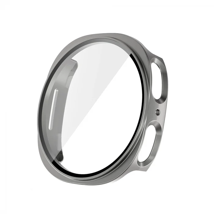 Samsung Watch 8 40mm Sert PC Kasa ve Ekran Koruyucu Watch Gard 38