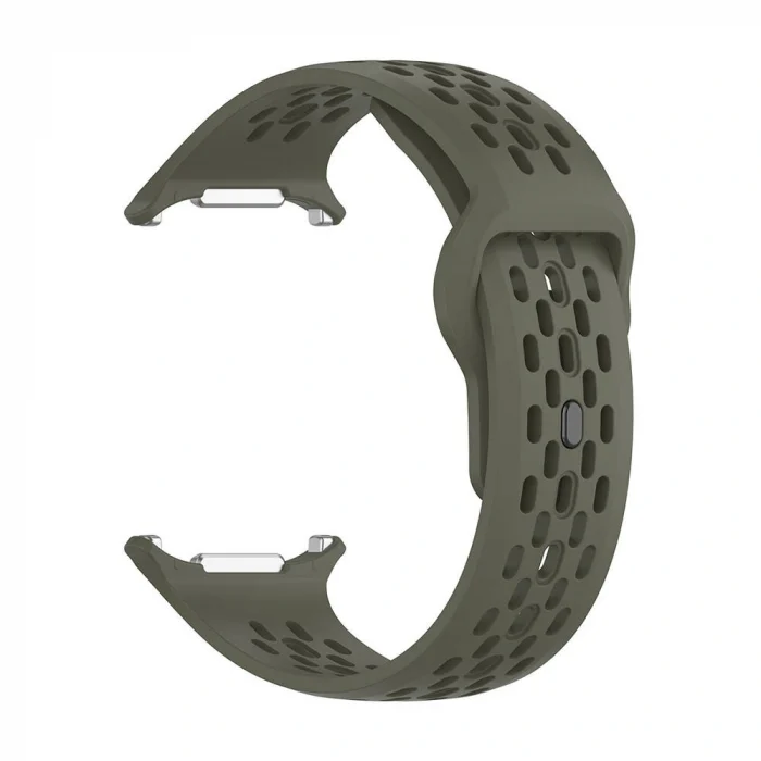 Samsung Watch Ultra 47mm Uyumlu-119 Delikli Tasarım Silikon Kordon