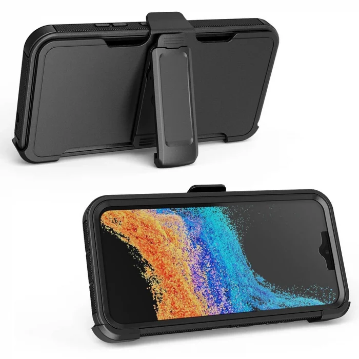 Samsung XCover7 Pro Kılıf Double Clip Kapak