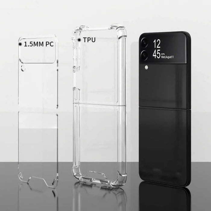 Samsung Z Flip 3 Kılıf  Nitro Anti Shock Silikon