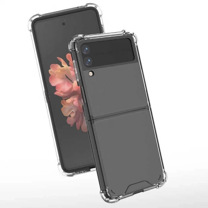 Samsung Z Flip 3 Kılıf  Nitro Anti Shock Silikon