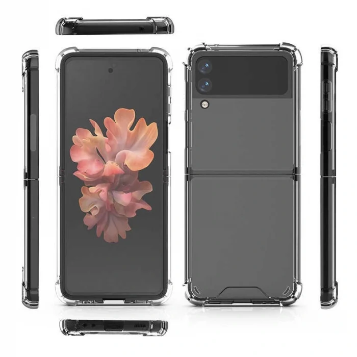 Samsung Z Flip 4 Kılıf Nitro Anti Shock Silikon