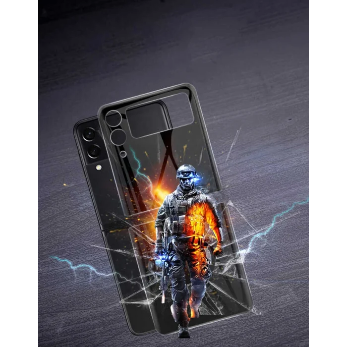 Z Flip 4 3D Side Glass Ekran Koruyucu