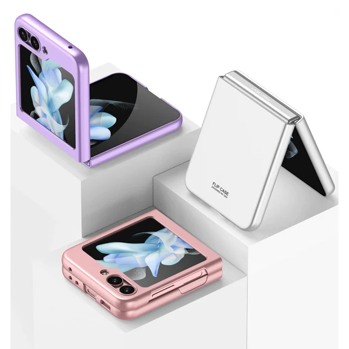 Samsung Z Flip 5 Kılıf Sert Kıpta Kapak